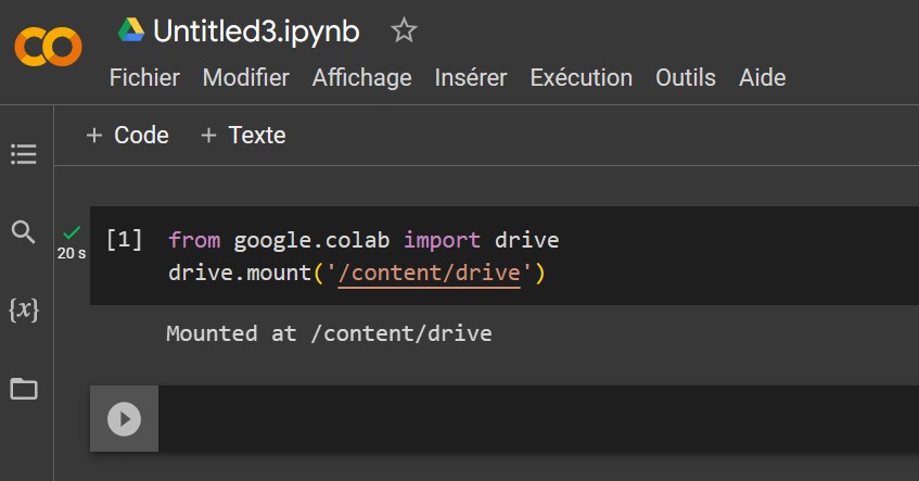 Mount Google Drive on Google Colab