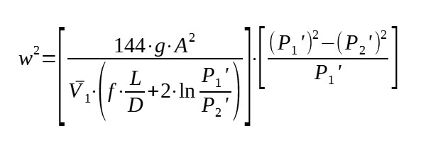 Complete Isothermal Equation for flow of compressible fluids in long pipelines